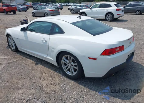 2015 Chevrolet Camaro 2Ls из США, поврежденный, VIN 2G1FB1E39F9308322